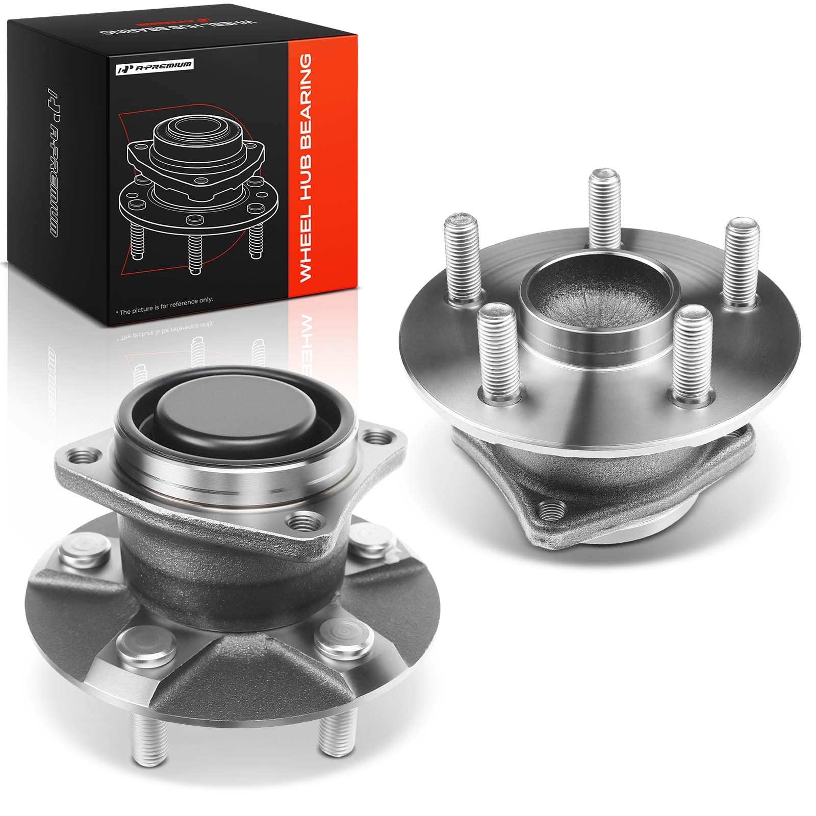 Amazon.com: A-Premium 2 x Rear Wheel Bearing and Hub Assembly with